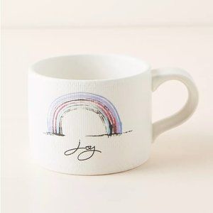 New Anthropologie Reverie Mug "Joy"
